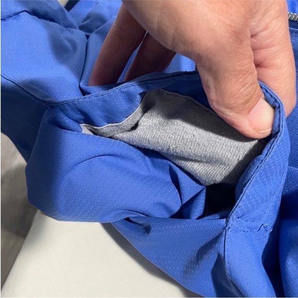 Gerry Weber Girls Blue Hooded Winter Ski Waterproof Jacket Coat size large 14/16 - Picture 3 of 9